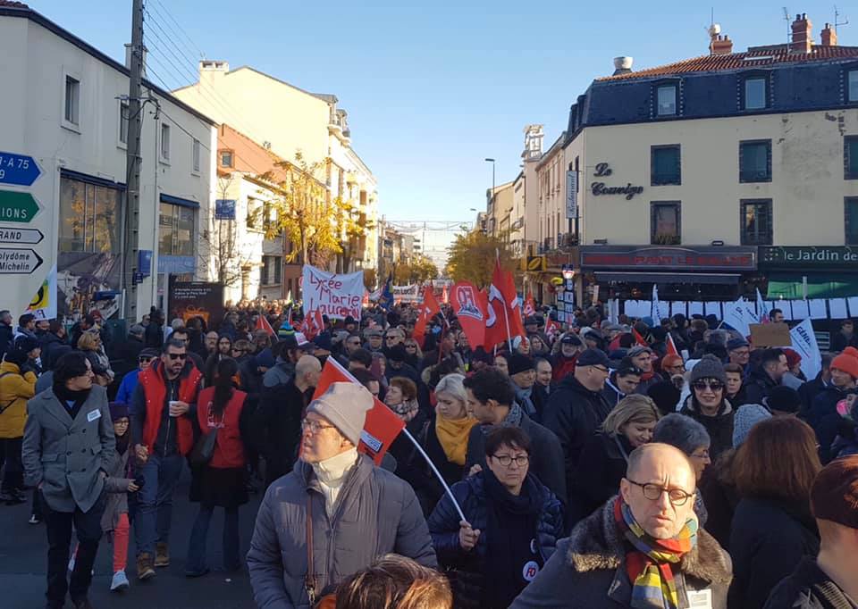 manif du 5 decembre